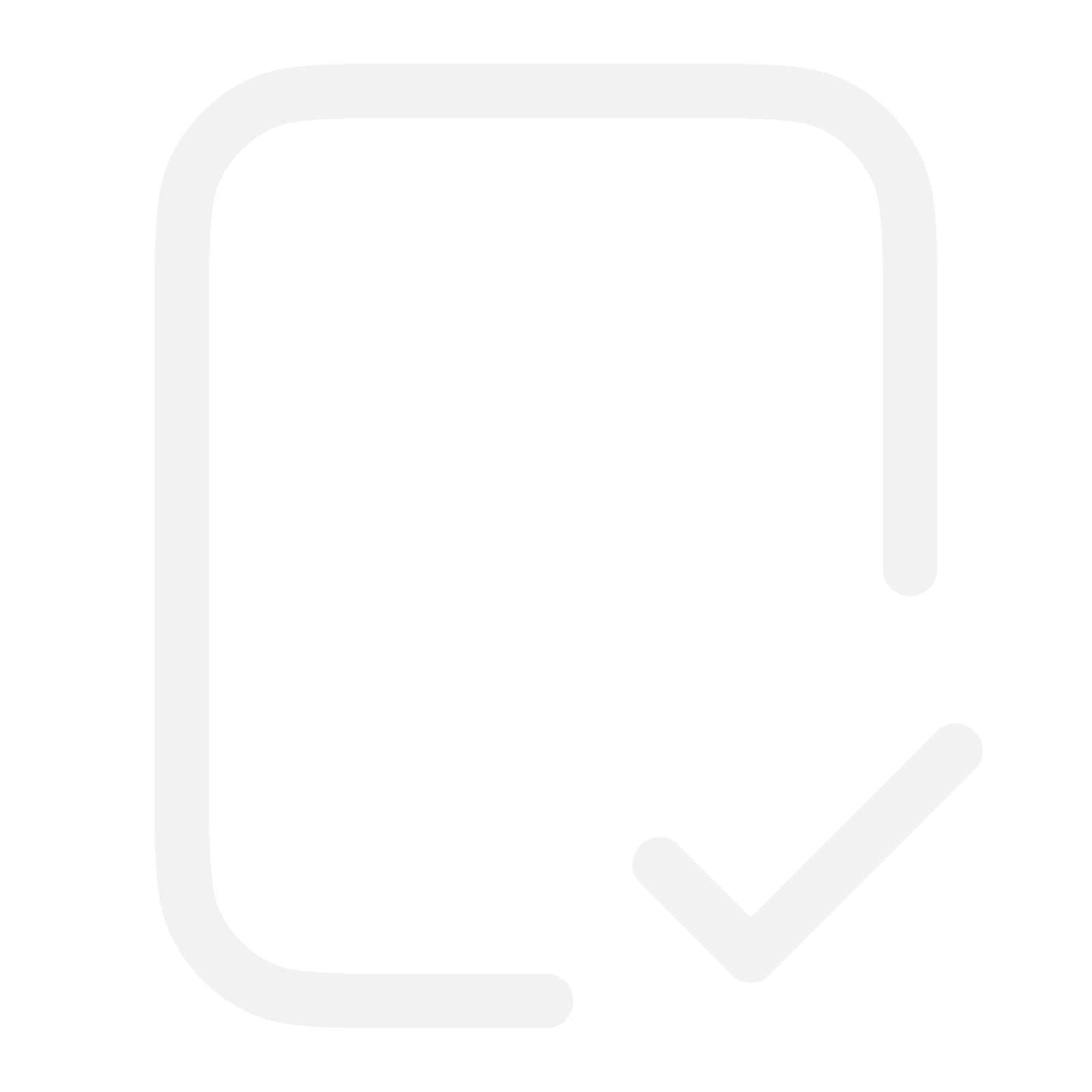 Gray Simple Document icon.